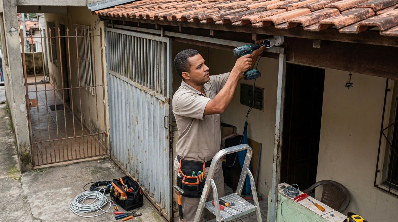 Instalacao de cameras de seguranca em Natal‑RN