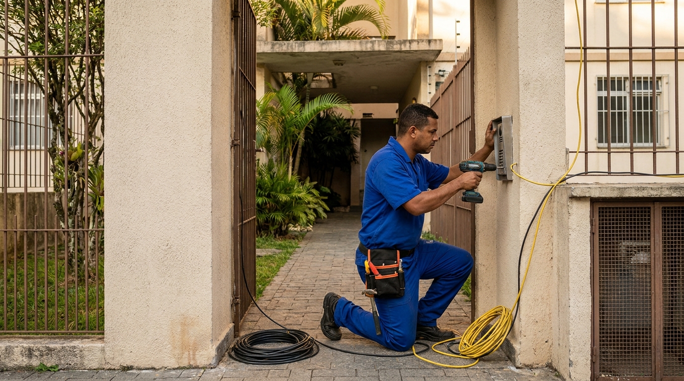 Instalacao de interfone profissional em Natal‑RN