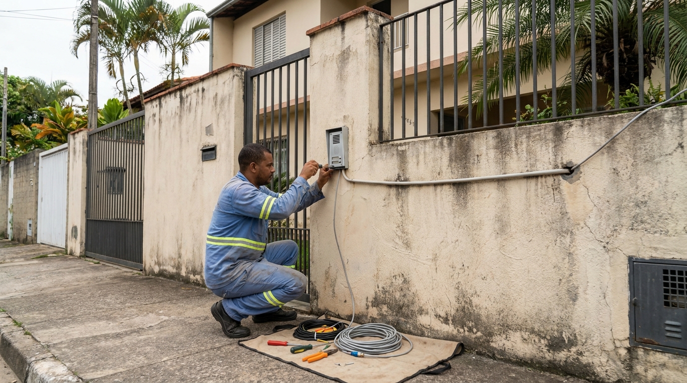 Instalacao de video porteiro em Natal‑RN