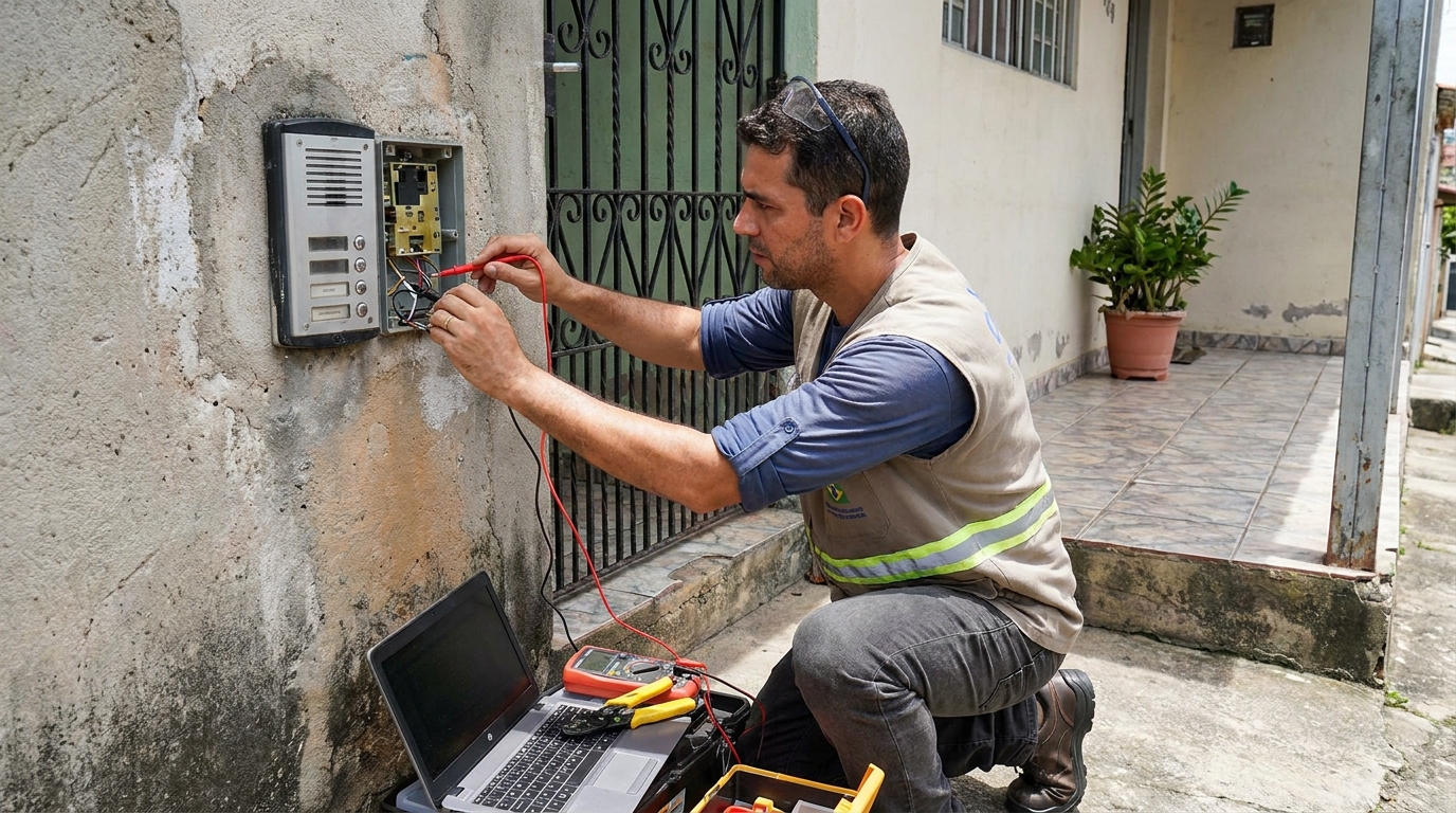 Reparo de interfone em Natal‑RN
